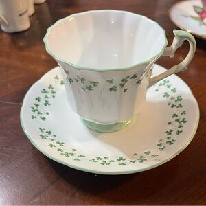 This item is a Royal Crest Shamrock Tea Cup & Saucer set,